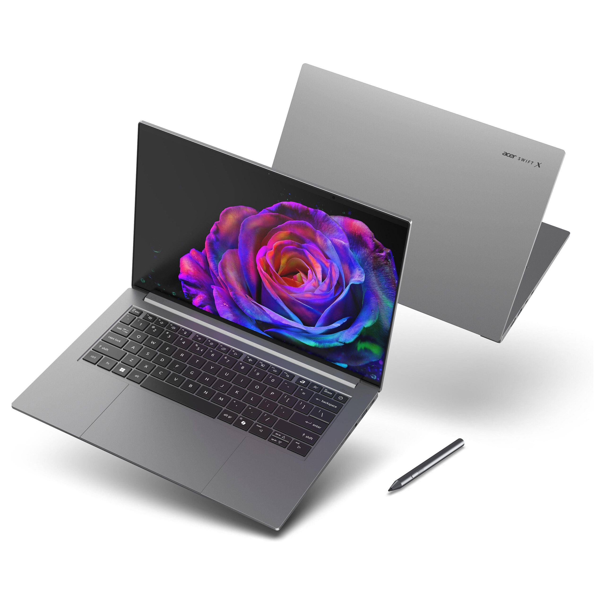 Laptop Acer Swift X 14 OLED SFX14-73G-975F / Ultra 9-285H / 32GB LPDDR5x / 2TB / 14.5″ WQXGA+ OLED Touch 120Hz / RTX5070 8GB – Zezë 4
