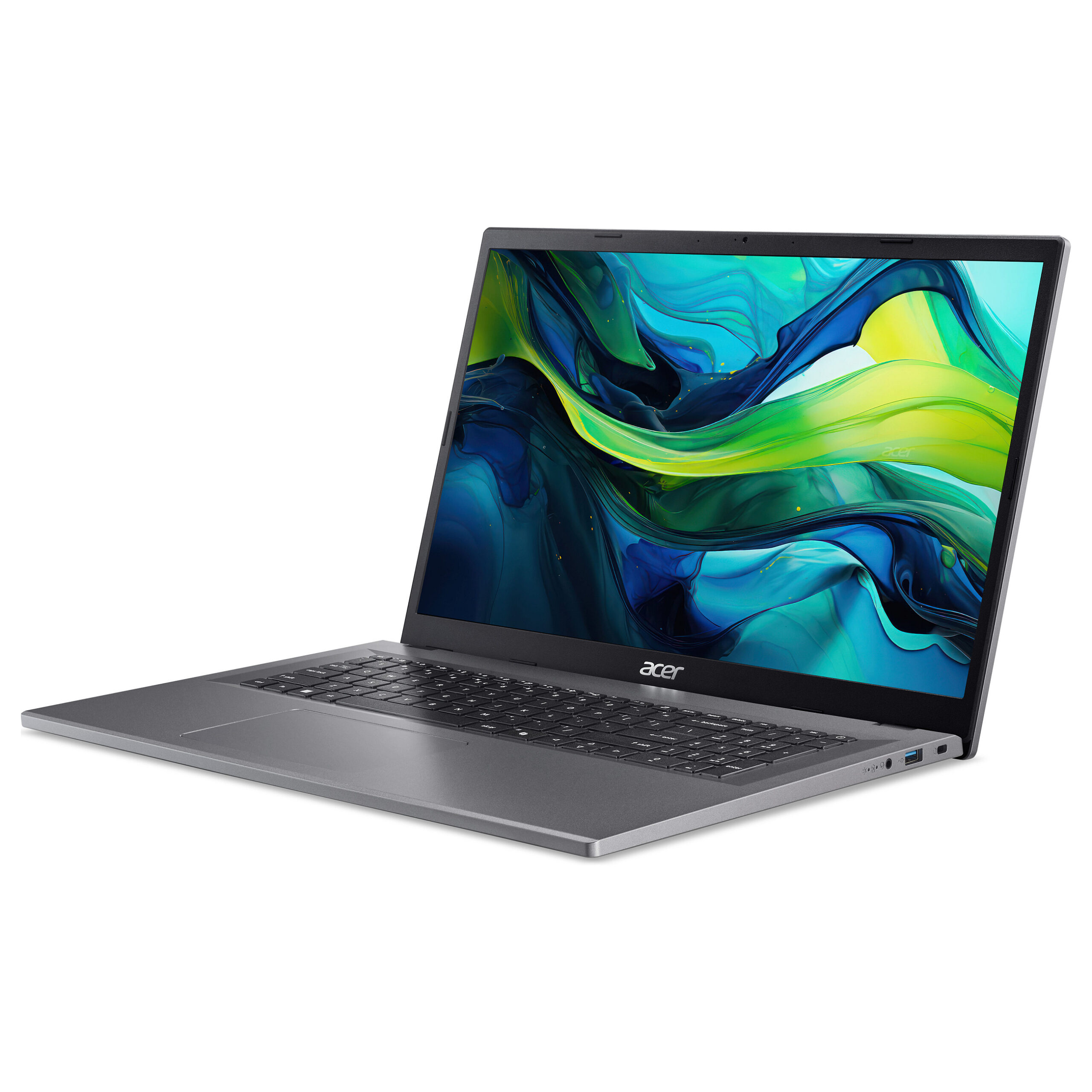 Laptop Acer Aspire Go 17 AG17-31P-33D2 / i3-N355 / 8GB LPDDR5 / 512GB / 17.3″ Full HD IPS 60Hz / Intel Graphics – Gri 3