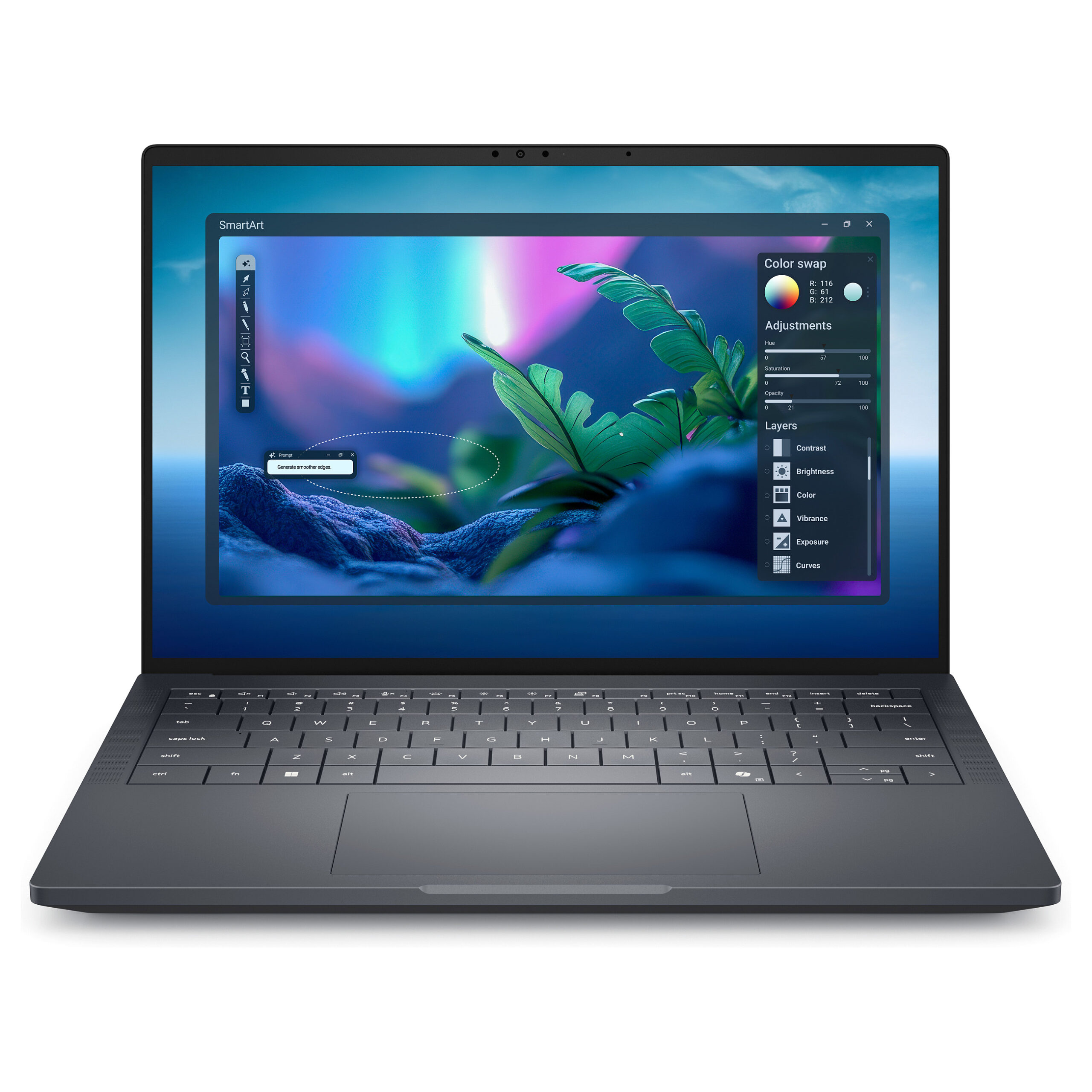 Laptop DELL Pro Max 14 Premium / Ultra 7 265H / 32GB LPDDR5x / 1TB / 14" Full HD+ WVA AG 60Hz / RTX PRO 1000 8GB - Zezë