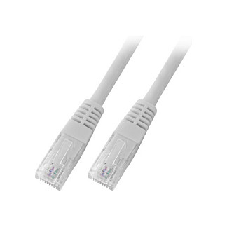 Kabllo për rrjet EFB RJ45 Cat.6 U/UTP PVC CCA 20m - Gri