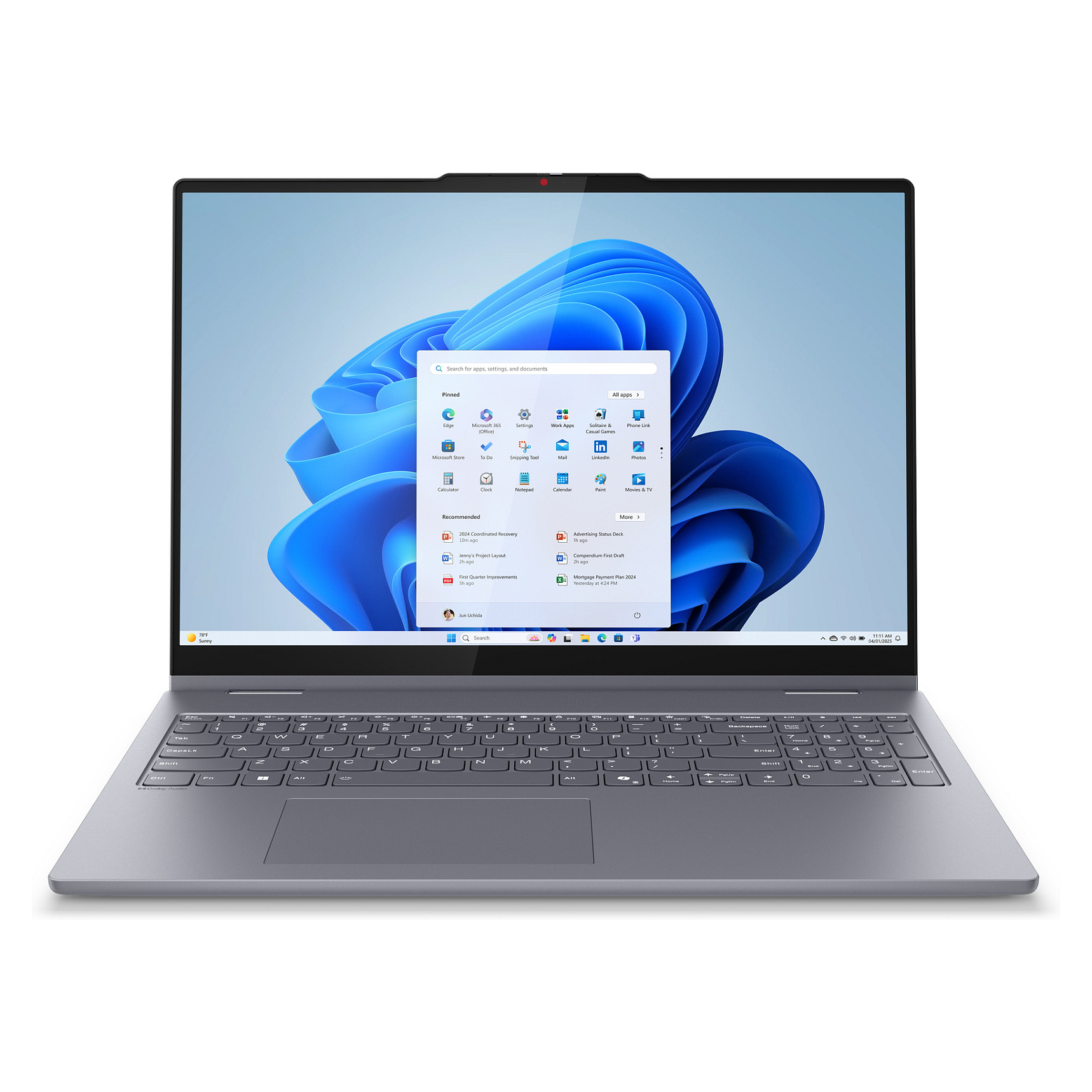Laptop Lenovo IdeaPad 5 2in1 / Ultra 5 225U / 16GB LPDDR5x / 1TB / 16″ WUXGA IPS Touch 60Hz / Intel Graphics – Argjendi 2