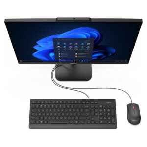 AIO Lenovo ThinkCentre V100 / Intel N100 / 16GB DDR5 / 512GB / 23.8″ Full HD IPS / Intel UHD Graphics – Gri 7