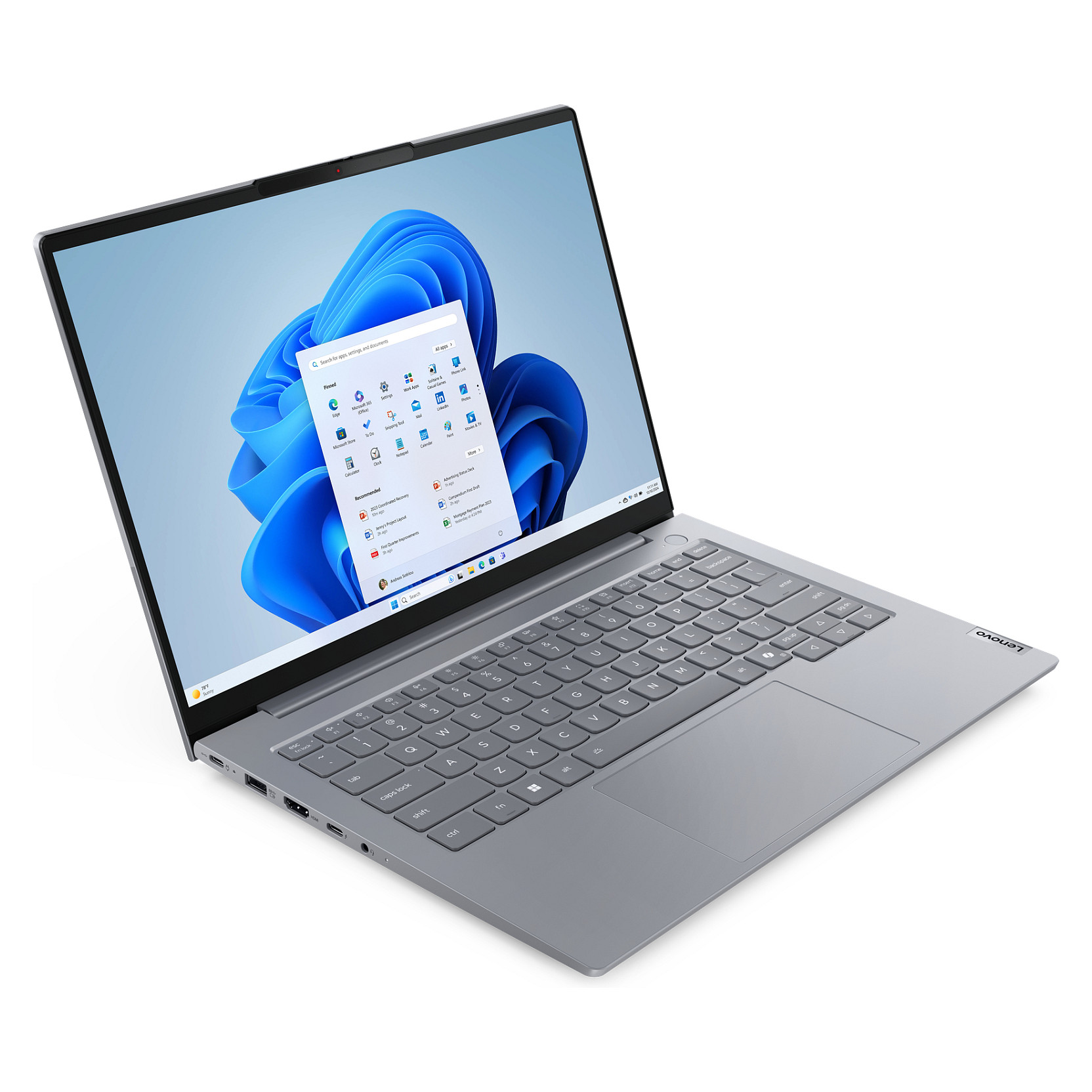 Laptop Lenovo ThinkBook14 G8 / Ultra 9 185H / 16GB DDR5 / 512GB / 14″ WUXGA IPS AG 60Hz / Intel Arc Graphics – Gri e Hpaur 2