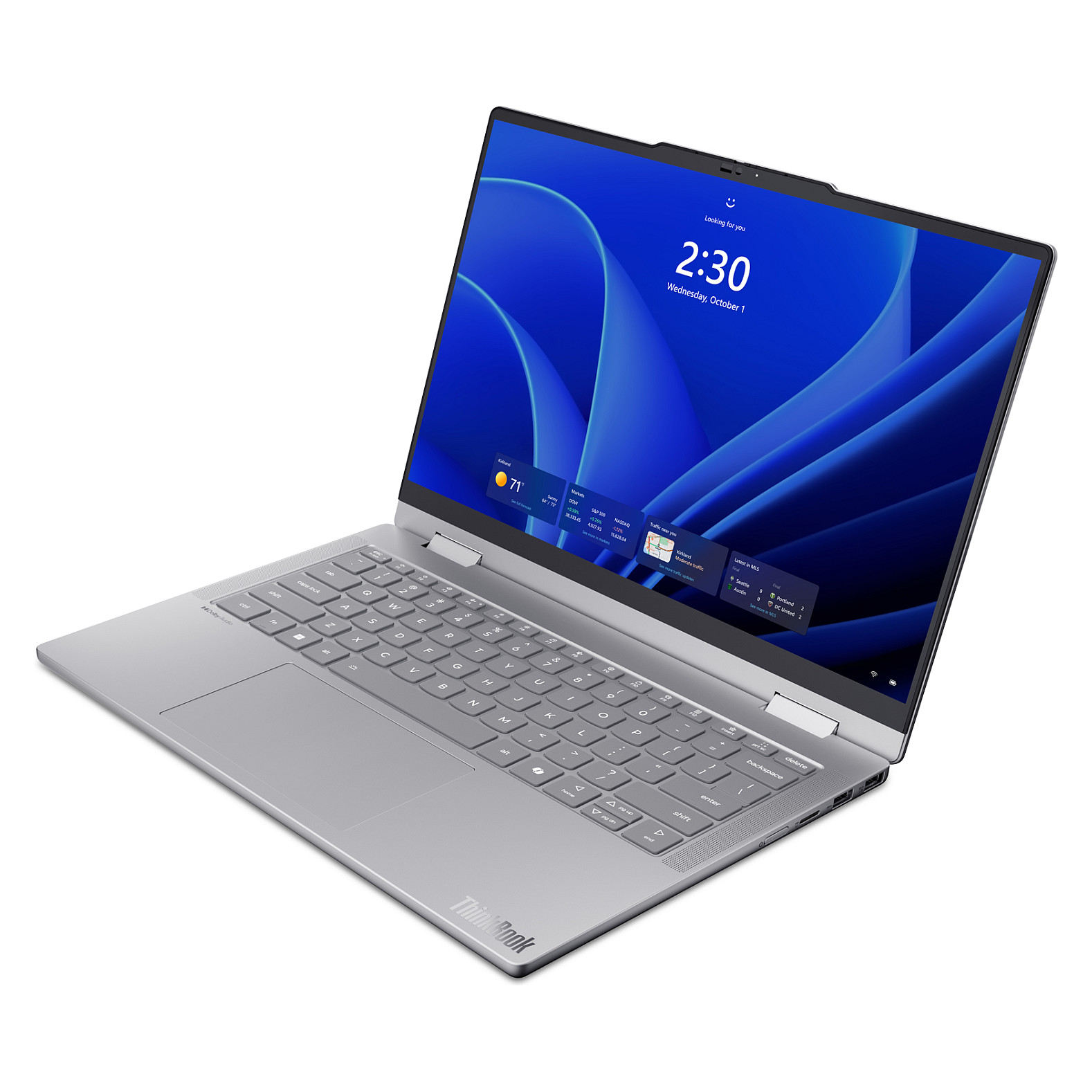 Laptop Lenovo ThinkBook 14 2in1 G6 / Ultra 7 355 / 32GB DDR5 / 512GB / 14″ WUXGA IPS Touch 60Hz / Intel Graphics – Gri 4