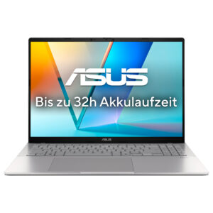 Laptop ASUS Vivobook S 16 S3607QA-SH095W / Snapdragon X1-26-100 / 16GB LPDDR5x / 1TB / 16" WUXGA OLED 60Hz / Qualcomm Adreno GPU - Argjend