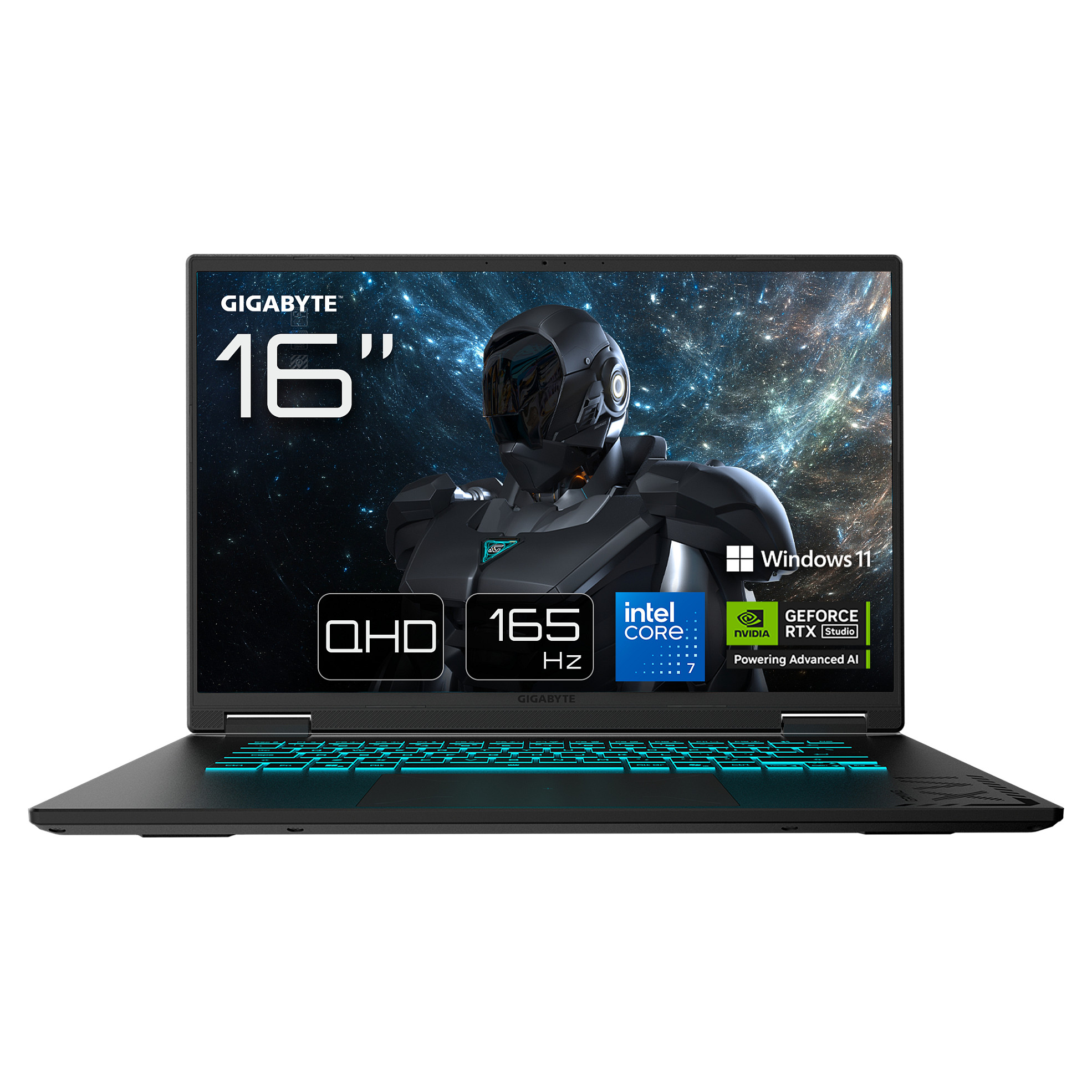 Laptop Gaming Gigabyte A16 PRO / 7 240H / 32GB LPDDR5x / 1TB / 16" Quad HD+ IPS 165Hz / RTX5080 16GB - Zezë