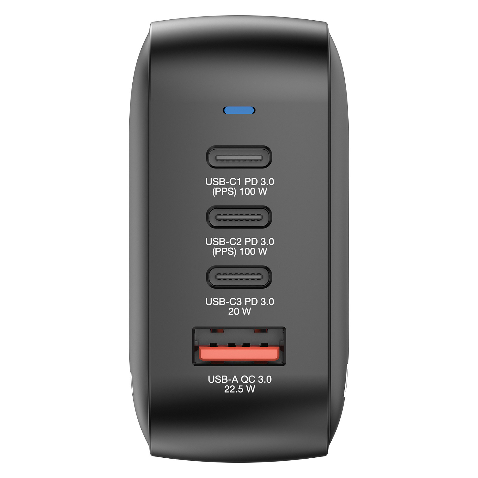 Adapter universal Verbatim Mini GaN 100W / 3xUSB-C + 1xUSB-A - Zezë - Figura 2