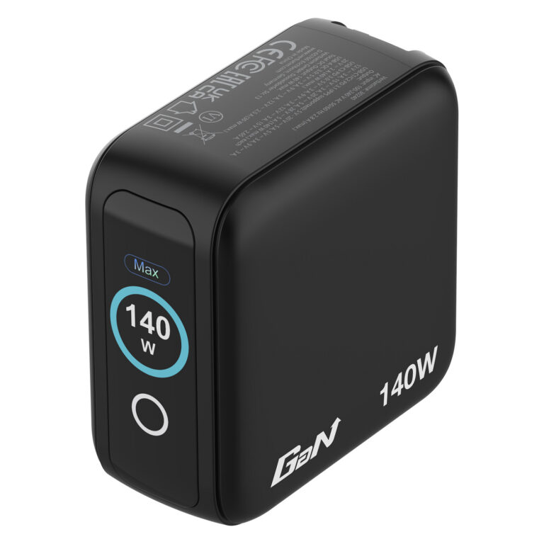 Adapter Verbatim Mini GaN 140W me Ekran - Zezë