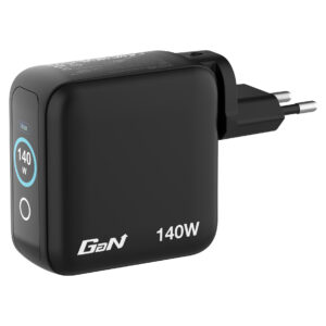 Adapter Verbatim Mini GaN 140W me Ekran – Zezë 8