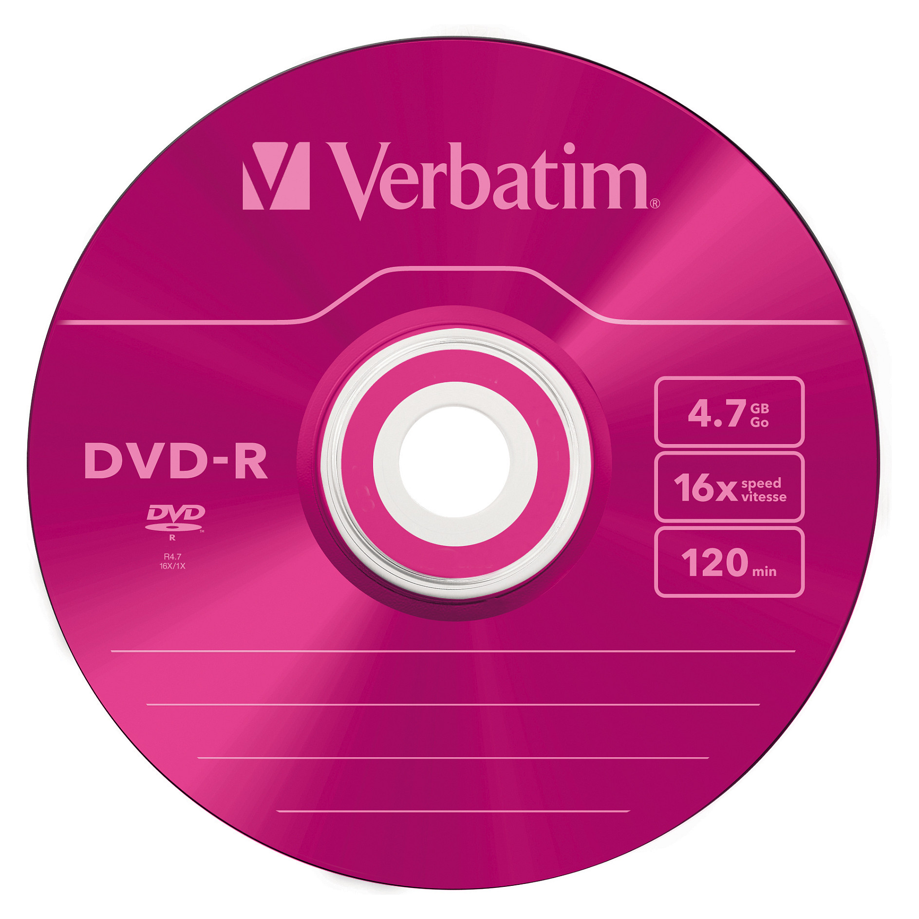 Disk DVD-R Verbatim 4.7GB 16x Colour – 5 Copë - Figura 5