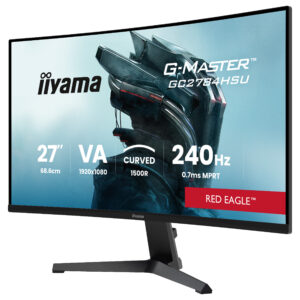 Monitor Gaming iiyama G-Master GC2784HSU-B1 / 27″/ Full HD VA / Curved / 240Hz / 0,7ms / HDMI+DP+USB – Zezë 8