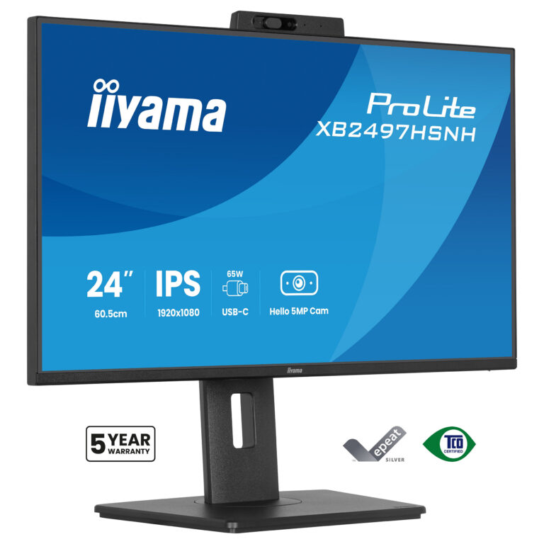 Monitor iiyama ProLite XB2497HSNH-B1 / 23.8"/ Full HD IPS / 100Hz / 1ms / HDMI+DP+USB - Zezë