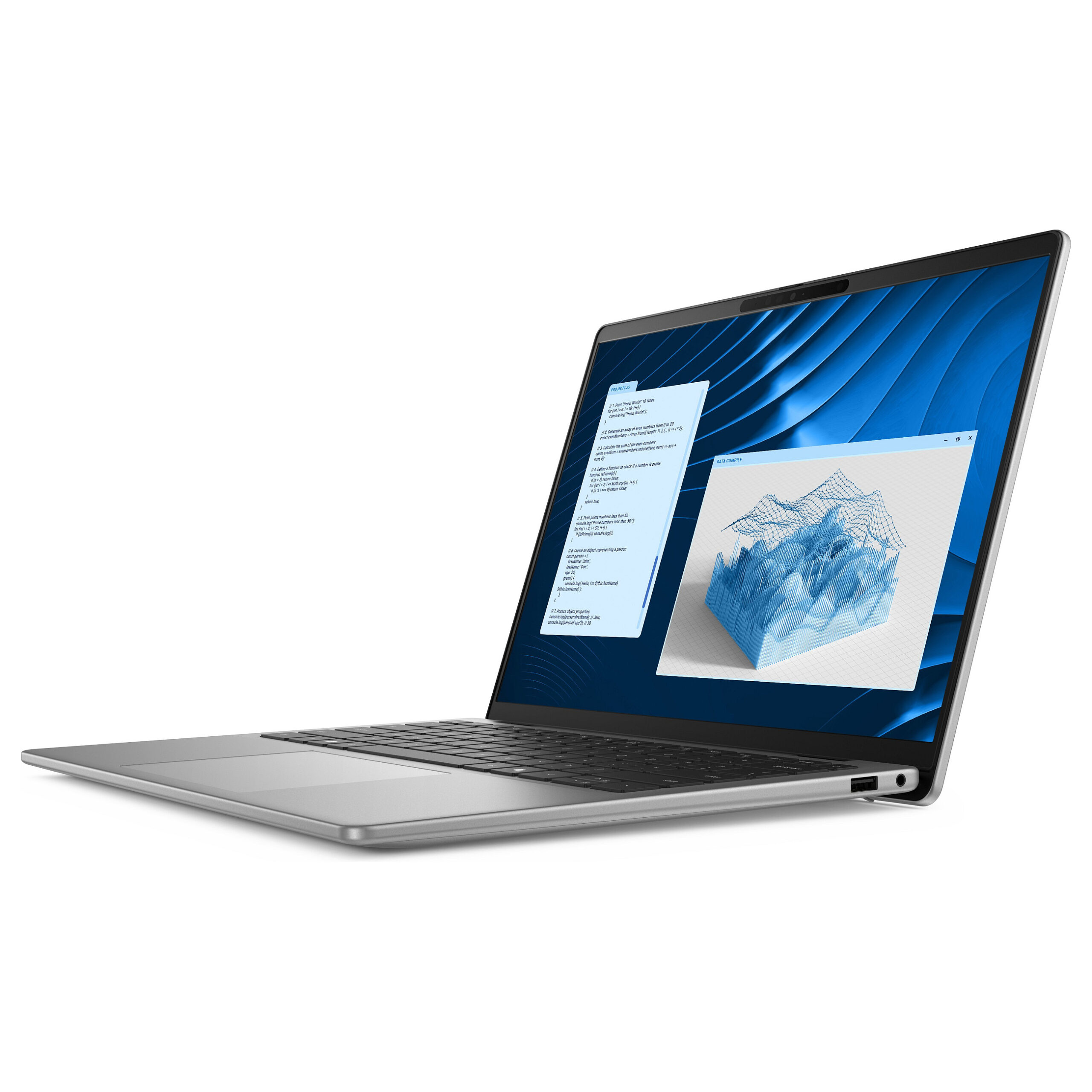 Laptop Dell Latitude 5455 / X1P-64-100 / 16GB LPDDR5x / 512GB / 14" Full HD+ WVA 60Hz / Qualcomm Adreno GPU - Gri - Figura 3