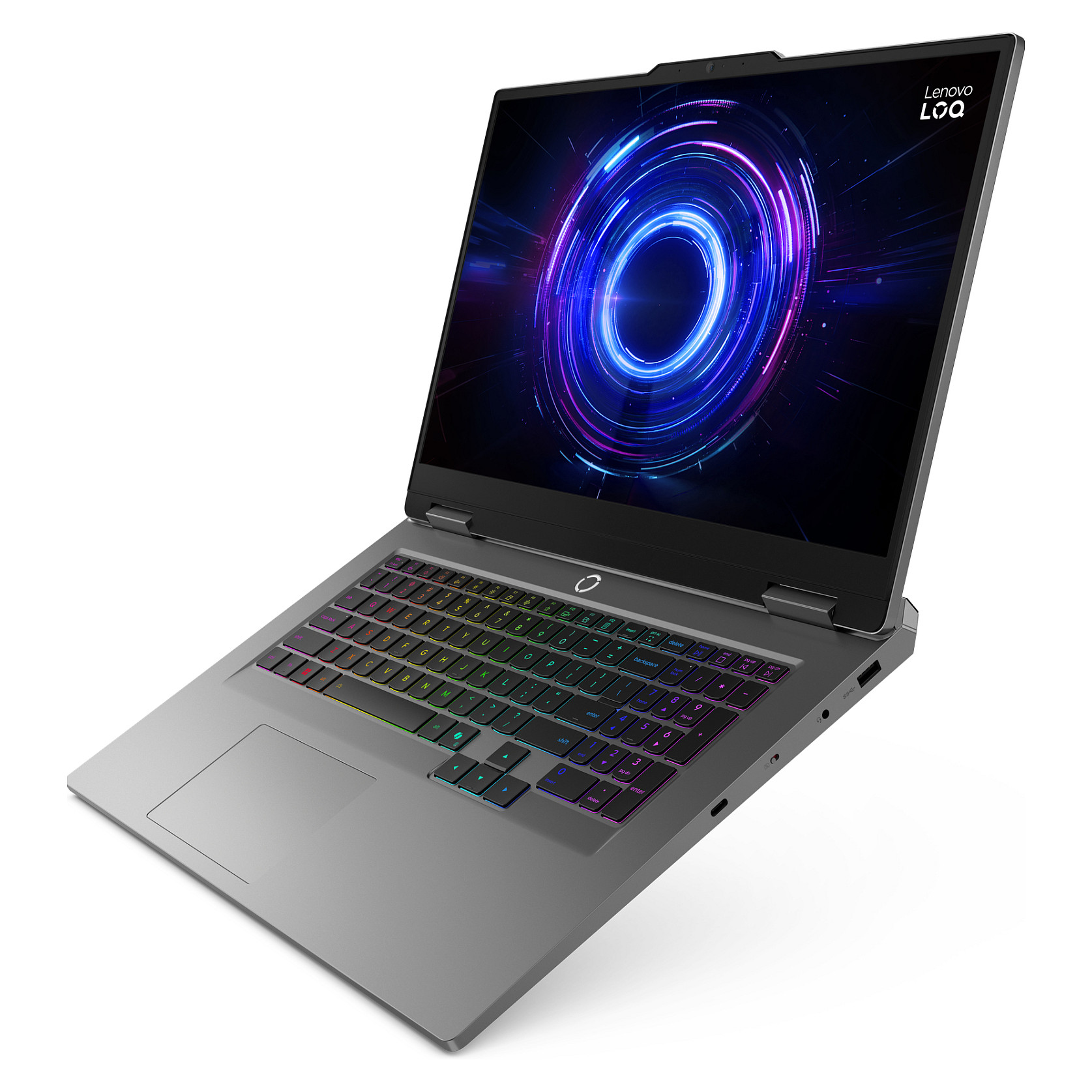Laptop Gaming Lenovo LOQ 17IRX10 / i7-13650HX / 24GB DDR5 / 1TB / 17.3" Full HD IPS 165Hz / RTX 5060 8GB - Gri - Figura 4