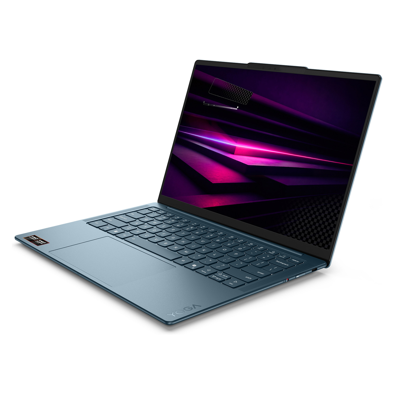 Laptop Lenovo Yoga 7 Slim 14AGP11 / Ryzen AI 5 430 / 16GB / 512GB / 14″ WUXGA OLED 60Hz / AMD Radeon 840M – Blu 4
