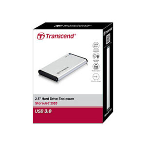 Kuti e Jashtme për SSD/HDD 2.5″ Transcend StoreJet 25S3 SATA 6Gb/s 8