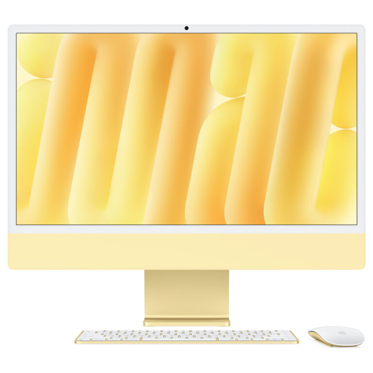 iMac Z1E3 23.5" M4 / 8 CPU / 8 GPU / 16GB / 256GB - Yellow