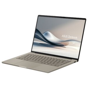 Laptop Asus Zenbook A14 UX3407QA-QD305W / X1-26-100 / 32GB LPDDR5x / 1TB / 14″ WUXGA OLED 60Hz / Qualcomm Adreno GPU – Bezhë 7