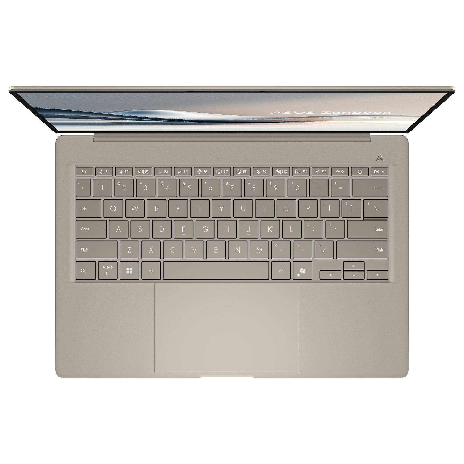 Laptop Asus Zenbook A14 UX3407QA-QD305W / X1-26-100 / 32GB LPDDR5x / 1TB / 14″ WUXGA OLED 60Hz / Qualcomm Adreno GPU – Bezhë 4