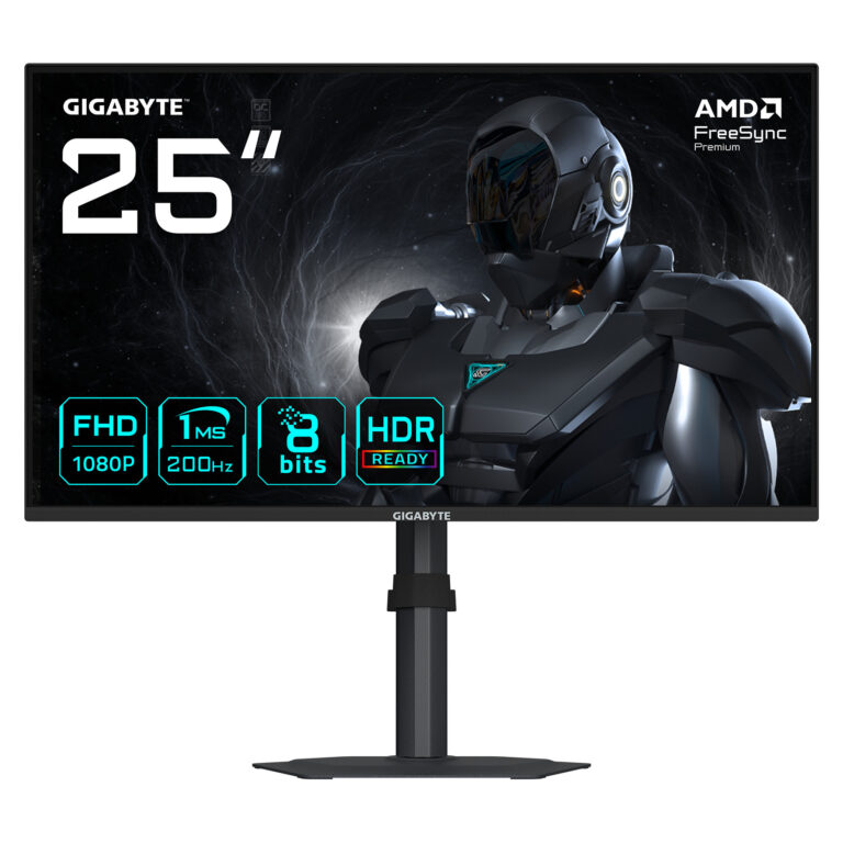 Monitor Gaming Gigabyte G25F2 / 24.5"/ Full HD LED SS-IPS / 200Hz / 1ms / HDMI+DP - Zezë