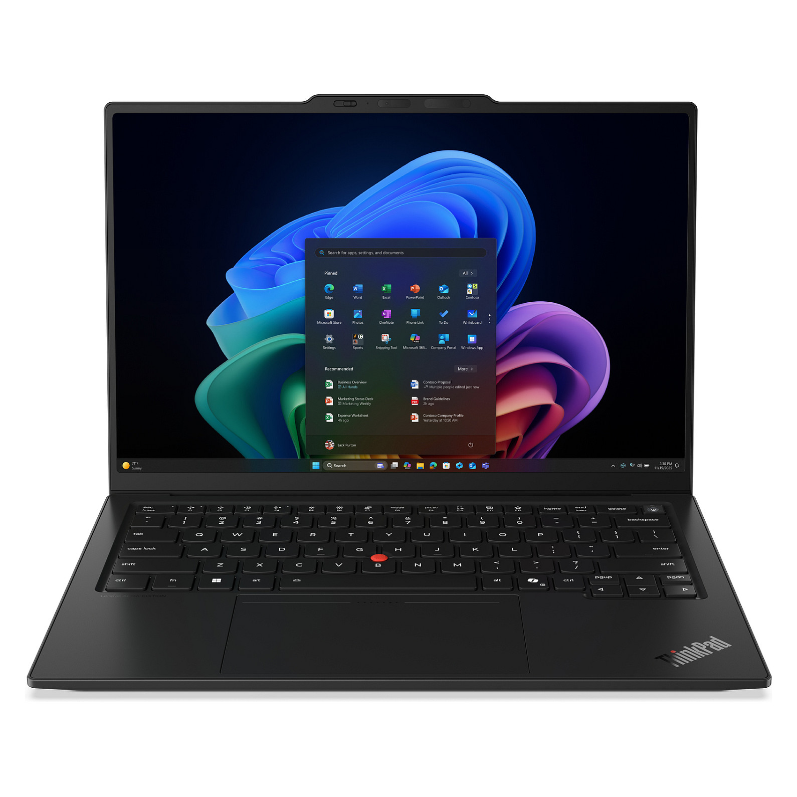 Laptop Lenovo ThinkPad X1 Carbon G14 Aura Edition / Ultra 7 355 / 32GB LPDDR5x / 1TB / 14″ WUXGA IPS Touch 60Hz / Intel Graphics / DE – Zezë