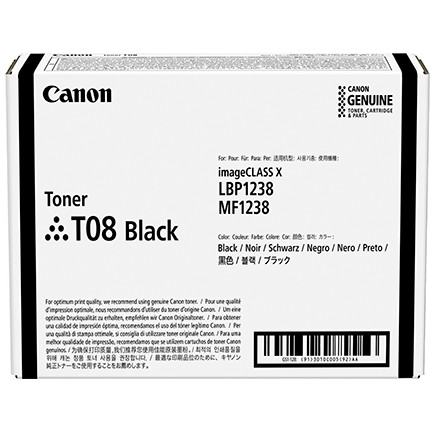 Toner Canon T08 / 3010C006 deri në 11.000 faqe – Zezë