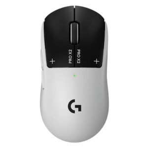 Maus Gaming Logitech G PRO X2 SUPERSTRIKE Wireless - Bardhë/Zezë