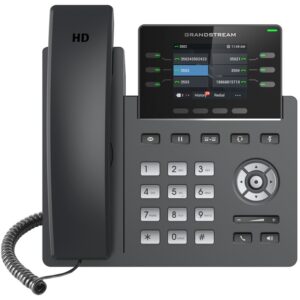 Telefon VoiP Grandstream SIP GRP-2613 / 2.4 Inch / Standard Business / 4 lines / 30 programmable keys / Hiri