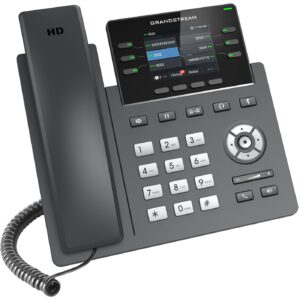 Telefon VoiP Grandstream SIP GRP-2613 / 2.4 Inch / Standard Business / 4 lines / 30 programmable keys / Hiri