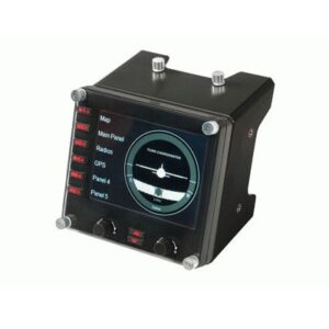 Kontroller Logitech Pro Flight Instrument Panel PC me kabllo / e zezë