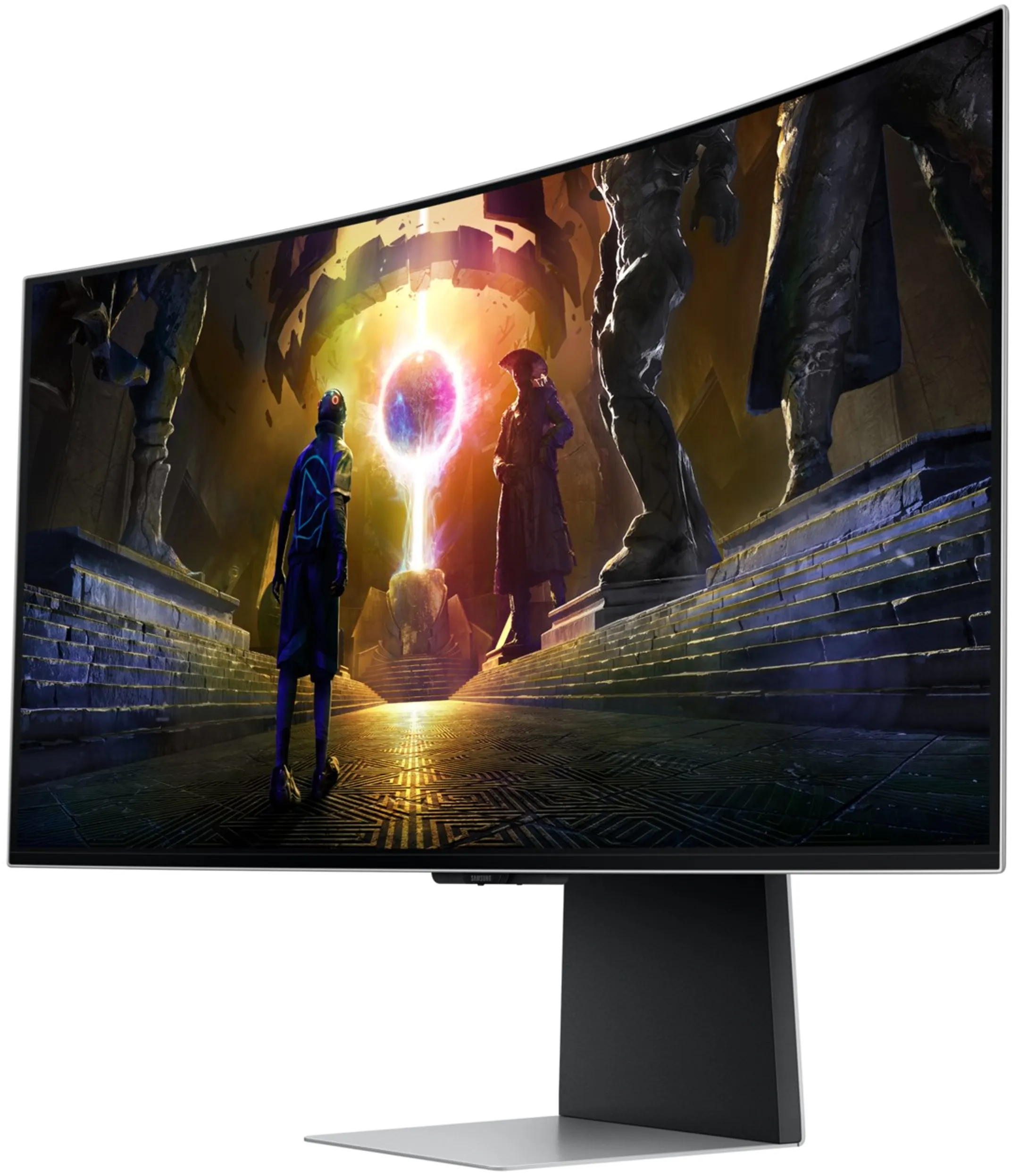 Monitor Gaming Samsung S34DG850SU / 34 " / Ultra WQHD OLED / 175 Hz / 0.03 ms / AC + DP + USB / Gri - Figura 2