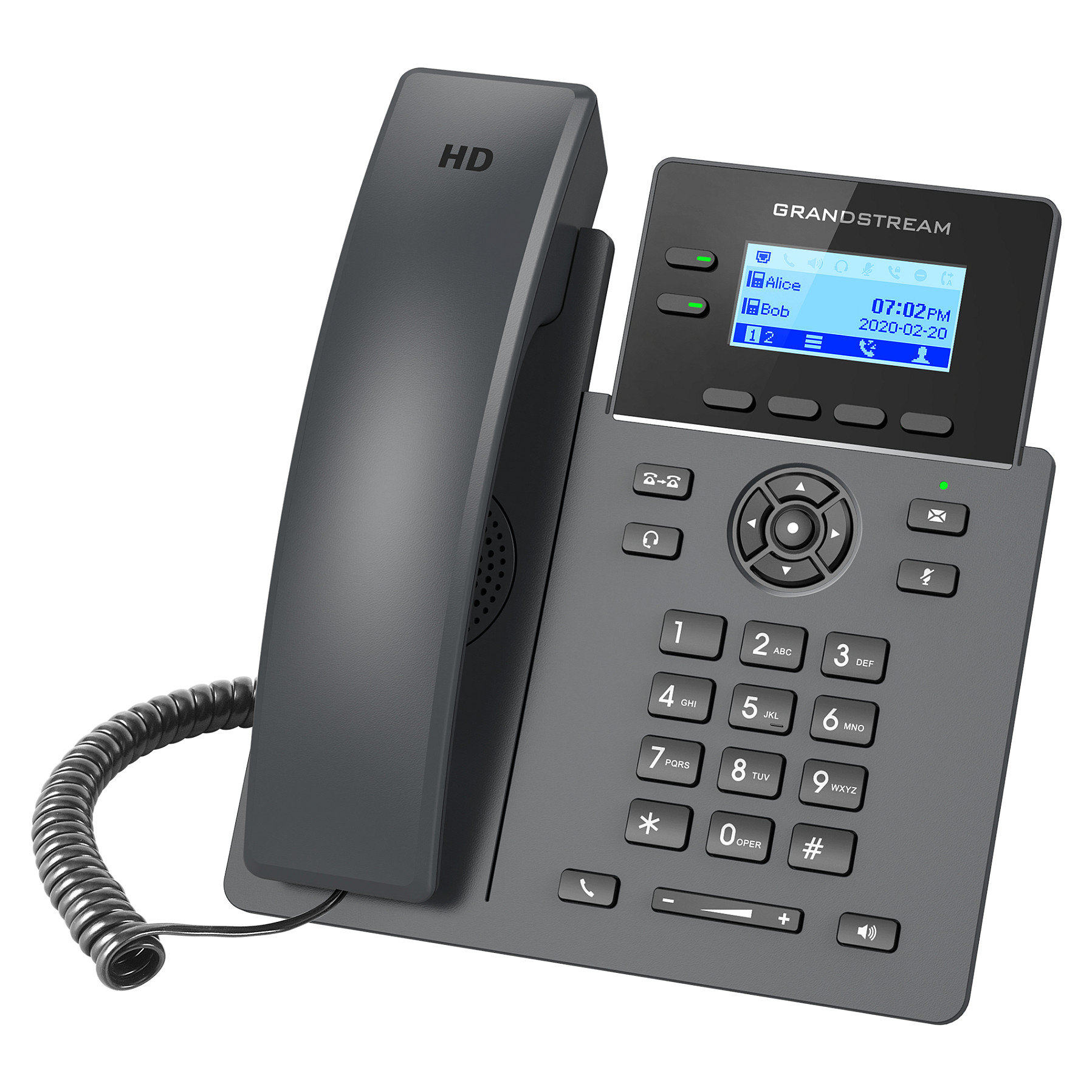 Telefon VoIP Grandstream GRP‑2602P / Carrier‑Grade / SIP / PoE - Zezë - Figura 2