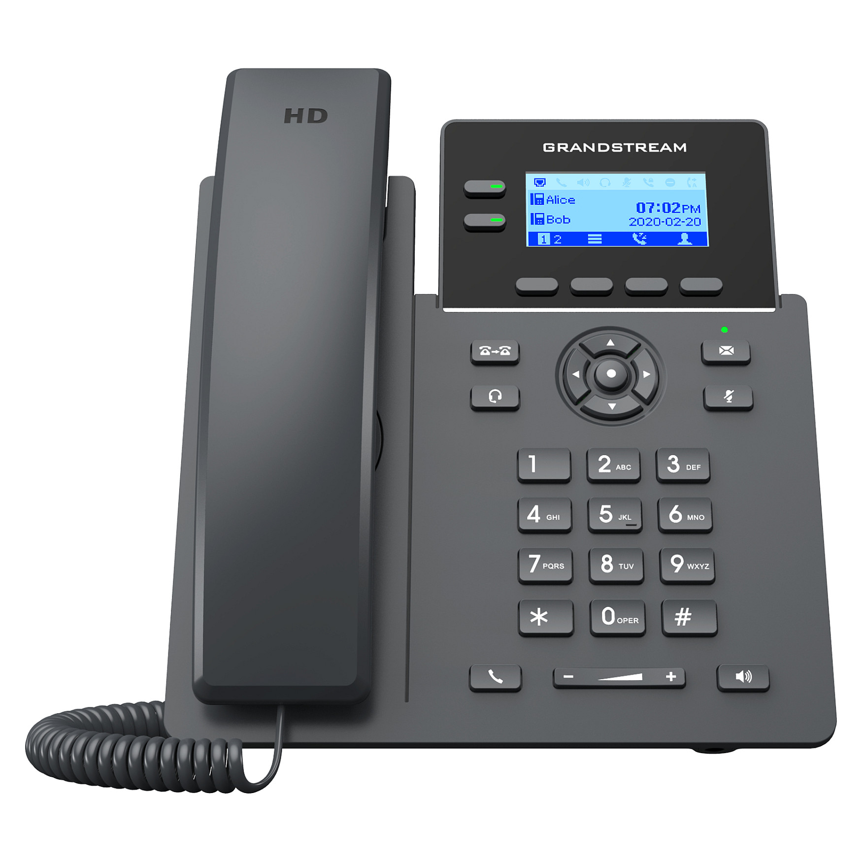 Telefon VoIP Grandstream GRP‑2602P / Carrier‑Grade / SIP / PoE - Zezë - Figura 3
