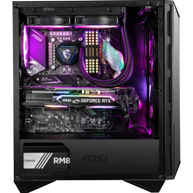 Kasë MSI MPG Gungnir 110R Midi Tower Window RGB - Zezë - Figura 8