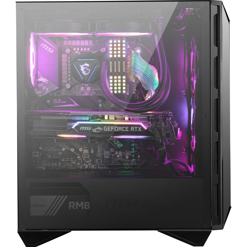 Kasë MSI MPG Gungnir 110R Midi Tower Window RGB - Zezë - Figura 9