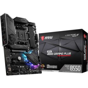 Pllakë Amë MB AMD AM4 MSI B550 GAMING PLUS ATX