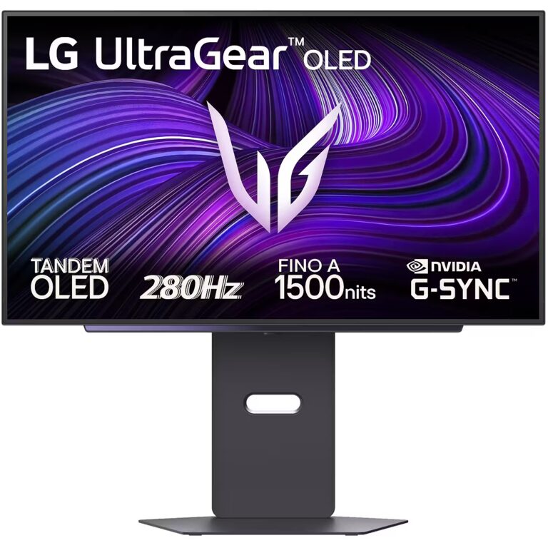 Monitor Gaming LG UltraGear 27GX700A-B / 26.5"/ Quad HD OLED / 280Hz / 0.03ms / HDMI+DP - Zezë