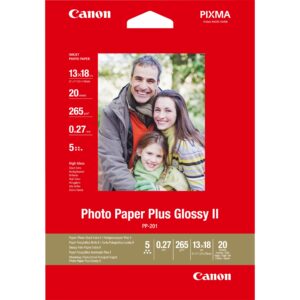Letër Canon Photo Paper Plus Glossy II PP-201 2311B018 13×18cm – 20 Sheets