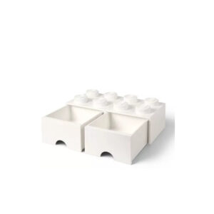 LEGO Room Copenhagen Storage Brick 8 – Bardhë