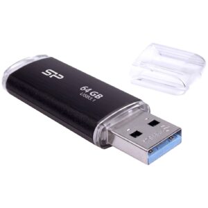 USB Flash Drive STICK USB 3.1 64GB Silicon Power B02 - e zezë