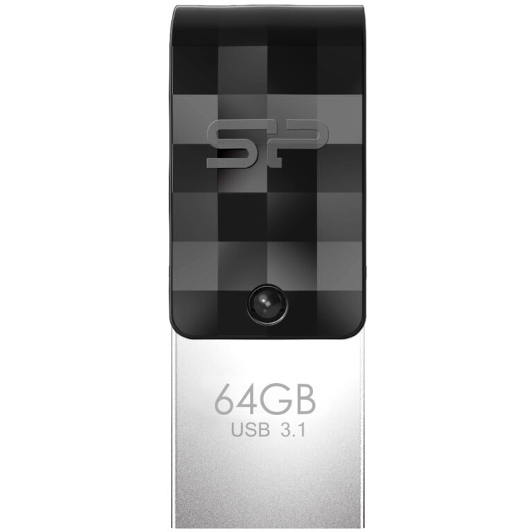 USB Flash Drive STICK USB3.1 64GB Silicon Power Type C C31 Black