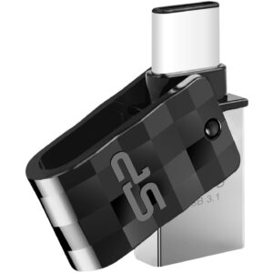 USB Flash Drive STICK USB3.1 64GB Silicon Power Type C C31 Black