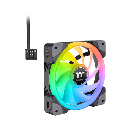 Ftohës për Kasë Thermaltake SWAFAN EX12 RGB / 120mm / TT Premium Edition / 3-Pack - Zezë