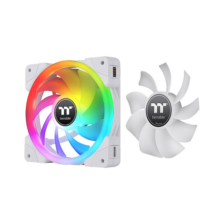 Ftohës për Kasë 120mm Thermaltake SWAFAN EX12 RGB TT Premium Edition / 3-Pack – Bardhë - Figura 5