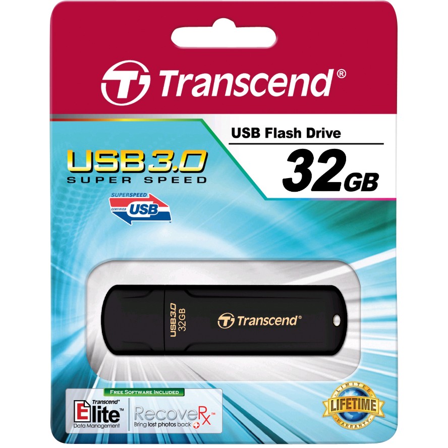 USB Flash Drive STICK 32GB USB 3.0 Transcend JetFlash 700 - e zezë - Figura 4