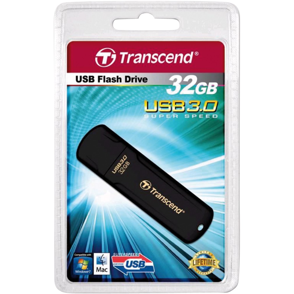 USB Flash Drive STICK 32GB USB 3.0 Transcend JetFlash 700 - e zezë - Figura 5
