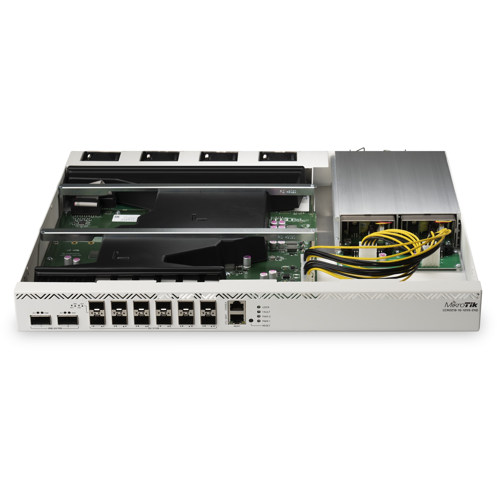 Ruter MikroTik CCR2216 / 1x Gigabit /12x 10G SFP+/ 2x 40G QSFP+ - Figura 4