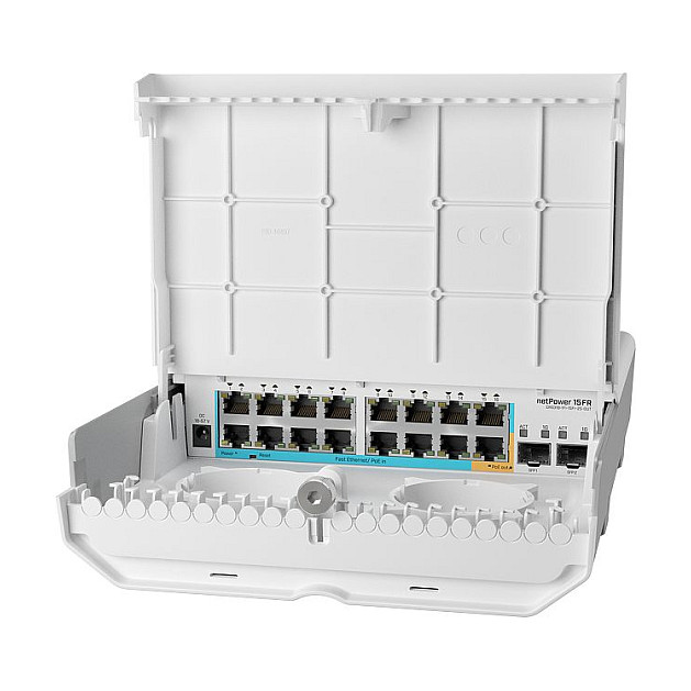 MikroTik CRS318-1Fi-15Fr-2S-OUT Outdoor Gigabit Switch me 16 Porta PoE dhe 2x SFP - Figura 2