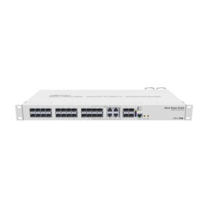 MikroTik CRS328-4C-20S-4S+RM Managed Cloud Router Switch 20x SFP + 4x SFP+ + 4x Combo Port Rackmount Fiber Switch Enterprise