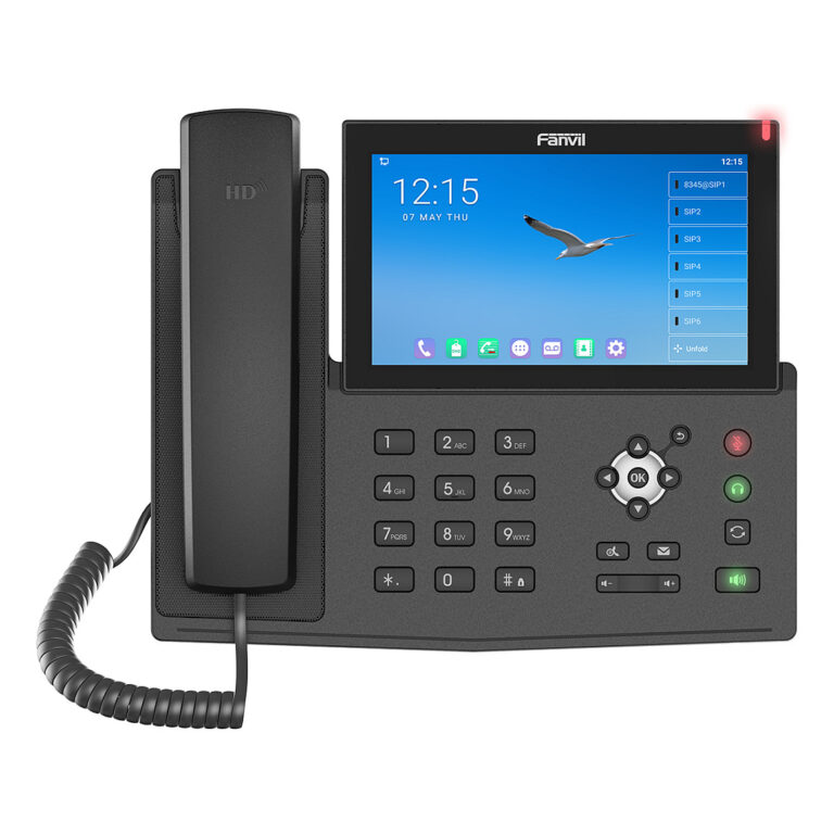 Telefon VoIP Fanvil X7A V2 - Zezë